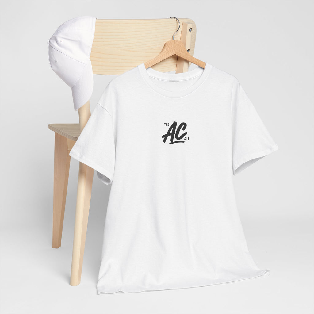 The ABUNDANCE Club AU - GYM VIBES COLLECTION "NOBODY CARES WORK HARDER" - Snow- Unisex Tee