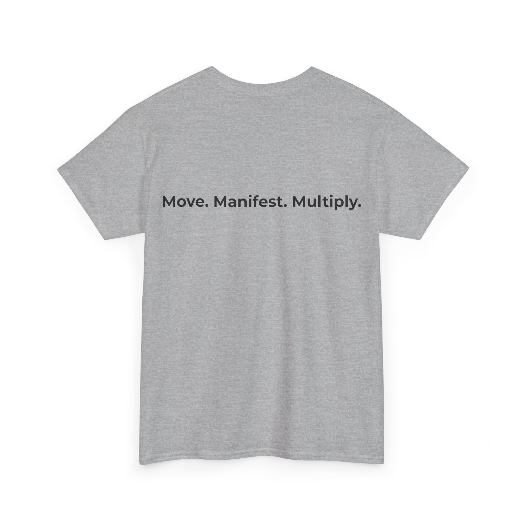 The ABUNDANCE Club AU - MINIMALIST COLLECTION - 'Move. Manifest. Multiply' - Unisex Tee
