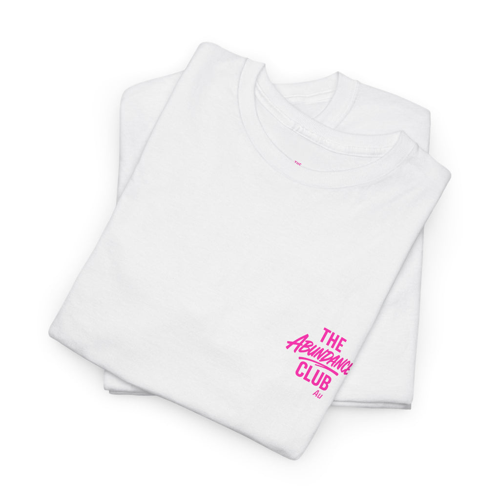 The Abundance Club AU – NEON COLLECTION - Pink Frequency – Vibe Tee