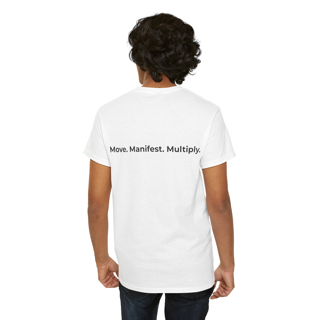 The ABUNDANCE Club AU - MINIMALIST COLLECTION - 'Move. Manifest. Multiply' - Unisex Tee