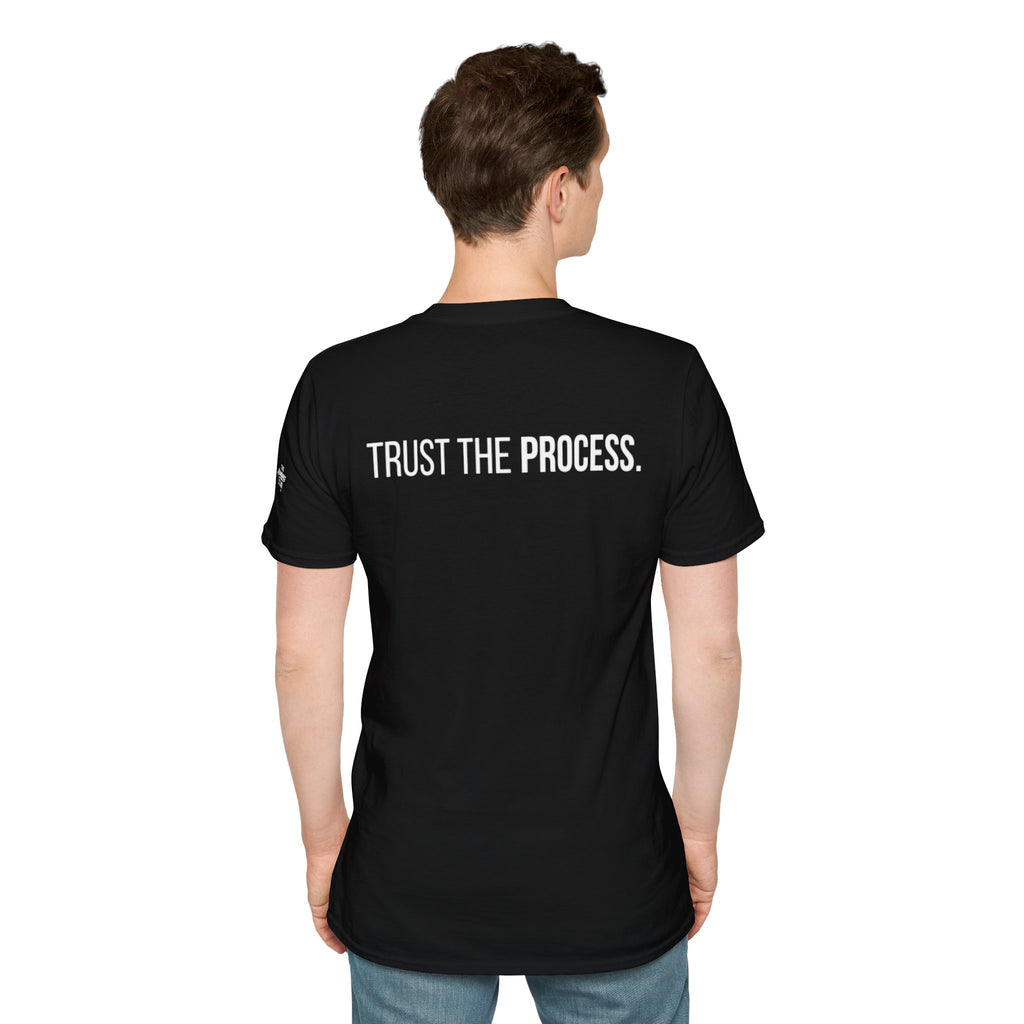 The ABUNDANCE Club AU - GYM VIBES Collection - Obsidian - "TRUST THE PROCESS" - Unisex Tee