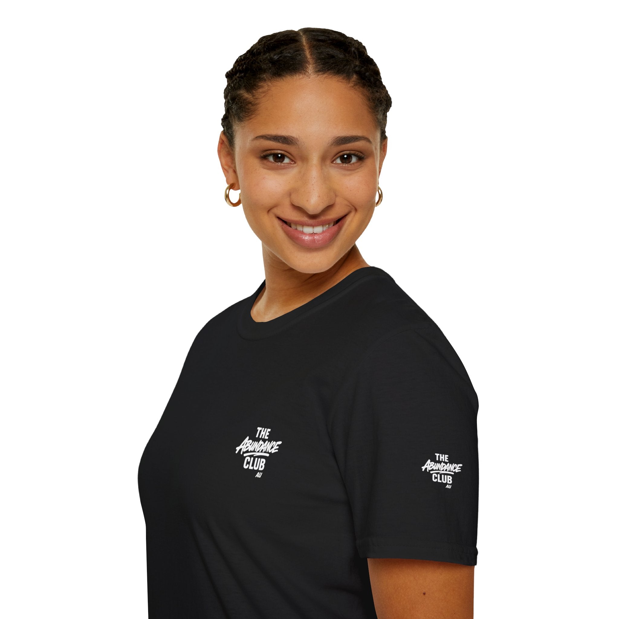 The ABUNDANCE Club AU - GYM VIBES Collection - Obsidian - "TRUST THE PROCESS" - Unisex Tee