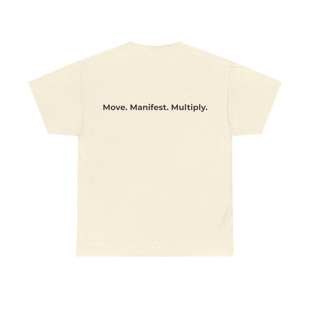 The ABUNDANCE Club AU - MINIMALIST COLLECTION - 'Move. Manifest. Multiply' - Unisex Tee