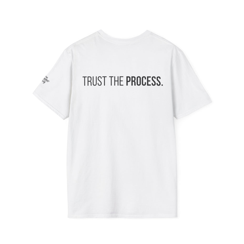 The ABUNDANCE Club AU – GYM VIBES Collection - Snow - “TRUST THE PROCESS” - Unisex Tee