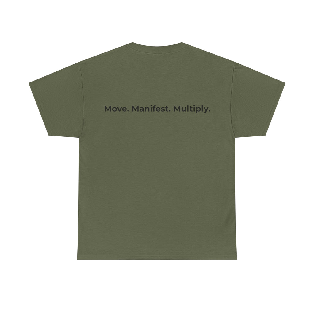 The ABUNDANCE Club AU - MINIMALIST COLLECTION - 'Move. Manifest. Multiply' - Unisex Tee
