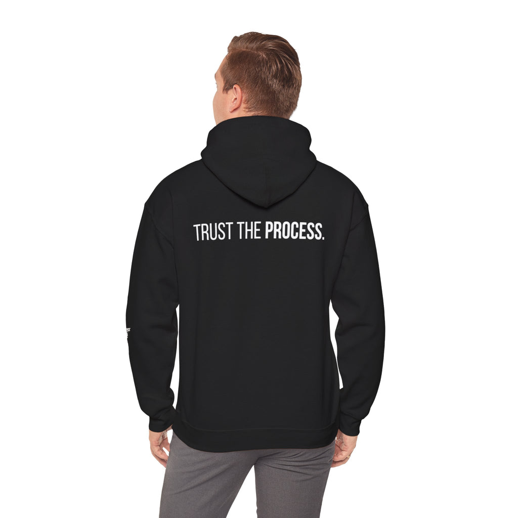 The ABUNDANCE Club AU - GYM VIBES Collection – Obsidian “TRUST THE PROCESS” Unisex Hoodie