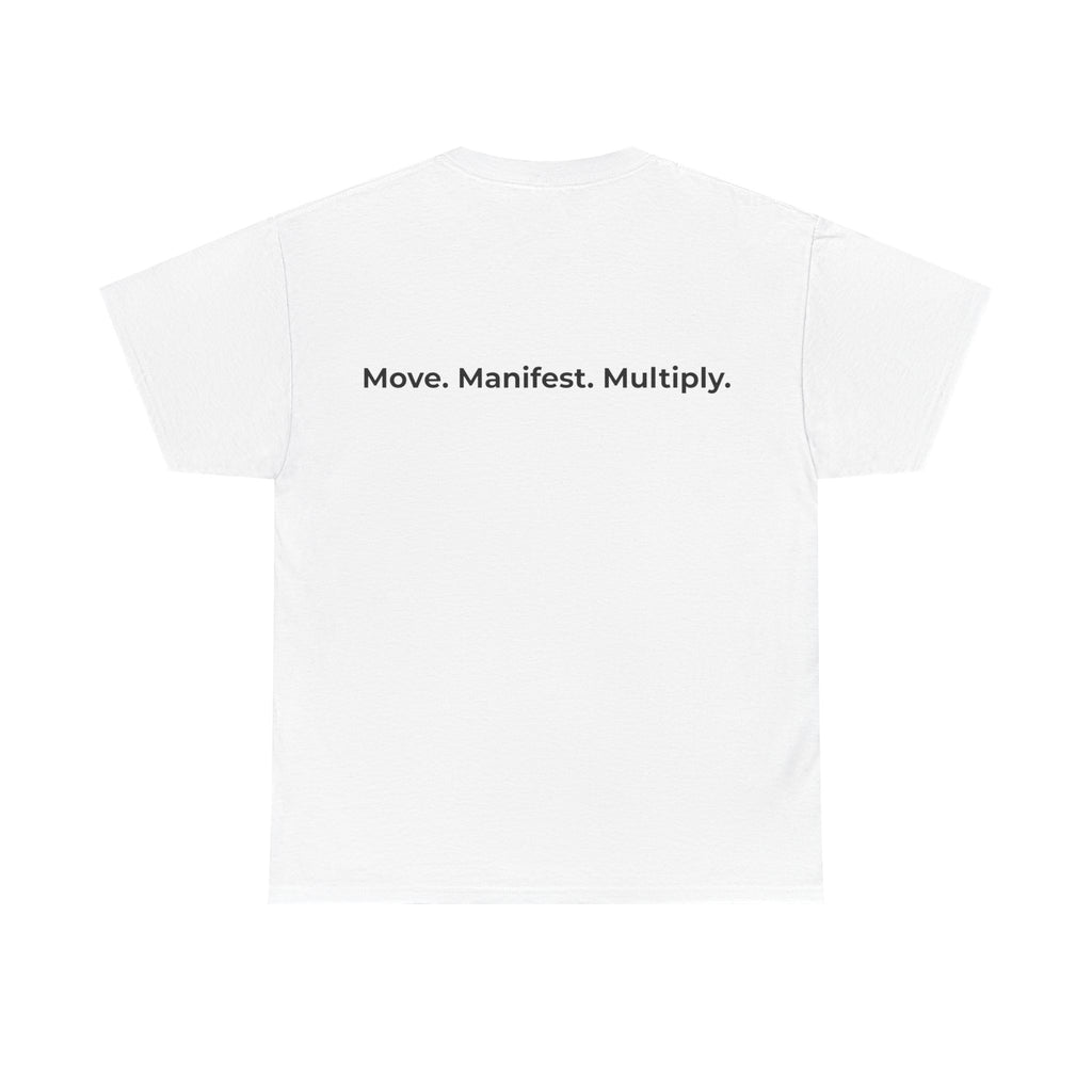 The ABUNDANCE Club AU - MINIMALIST COLLECTION - 'Move. Manifest. Multiply' - Unisex Tee