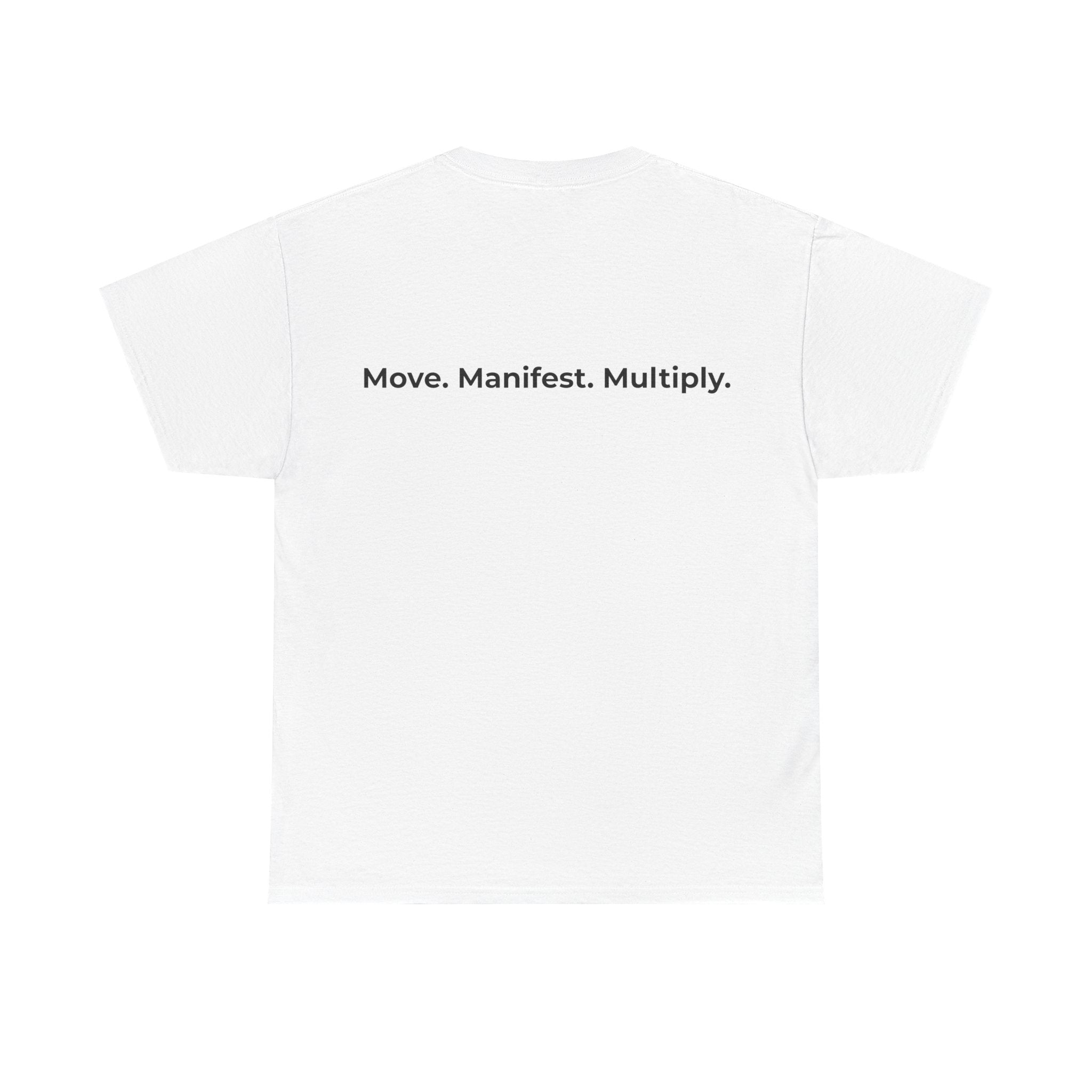 The ABUNDANCE Club AU - MINIMALIST COLLECTION - 'Move. Manifest. Multiply' - Unisex Tee