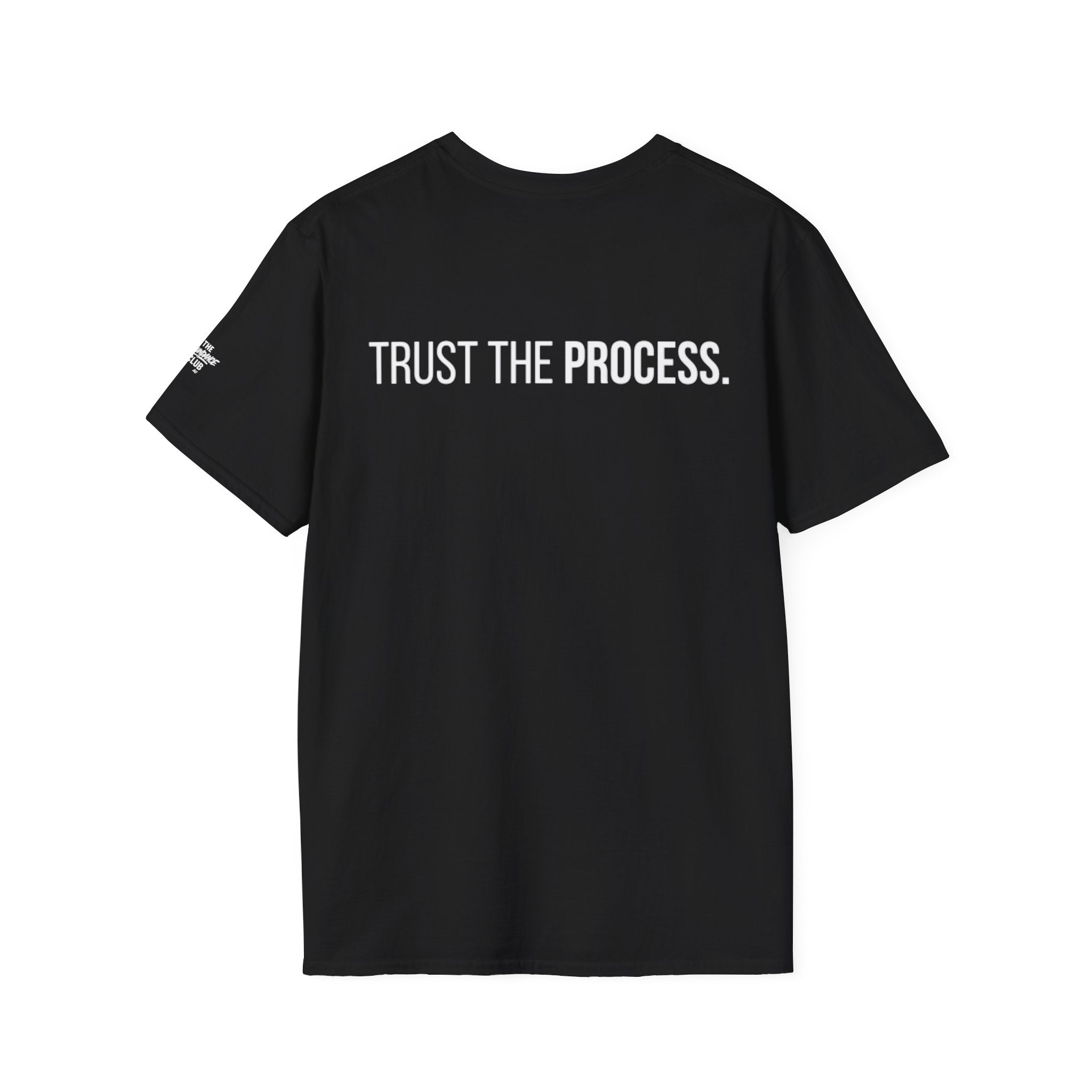 The ABUNDANCE Club AU - GYM VIBES Collection - Obsidian - "TRUST THE PROCESS" - Unisex Tee