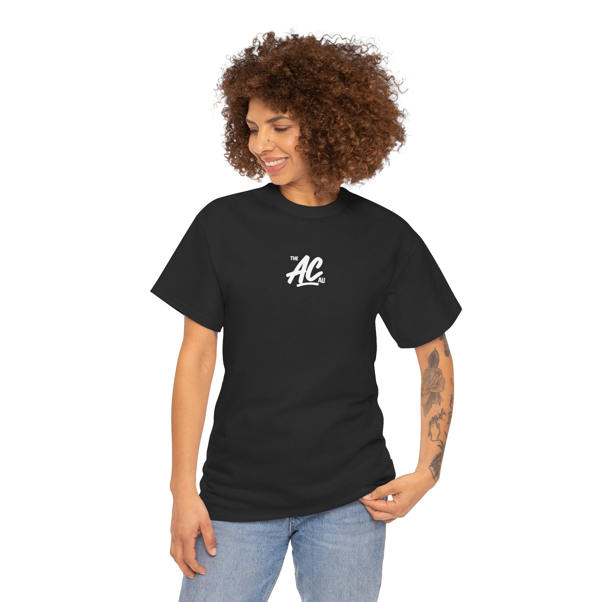 The ABUNDANCE Club AU - GYM VIBES COLLECTION - Obsidian - "NOBODY CARES WORK HARDER" Unisex Tee